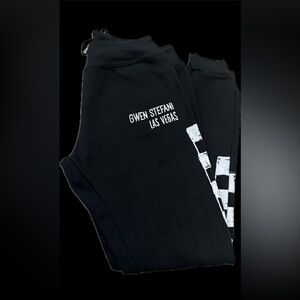 RARE Black Gwen Stefani Las Vegas Sweatpants